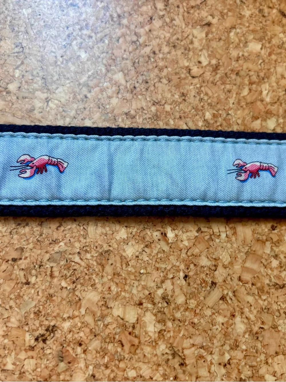 Youth Boys Vineyard Vines lobster or crawfish light blue belt